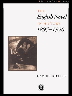 cover image of English Novel in History, 1895-1920